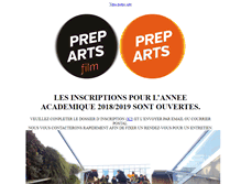 Tablet Screenshot of preparts.be